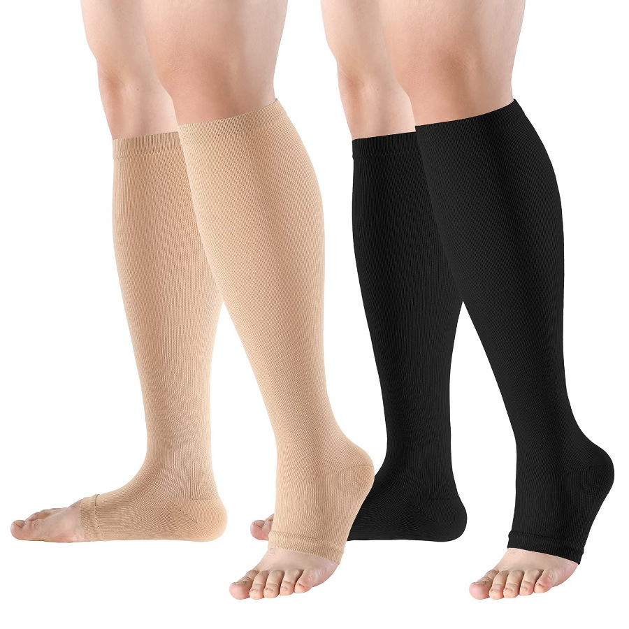 Compression Sock Medical - 医療用着圧ストッキング、静脈瘤、浮腫、シンスプリント、看護サポート用の脚ふくらはぎ着圧ソックス
