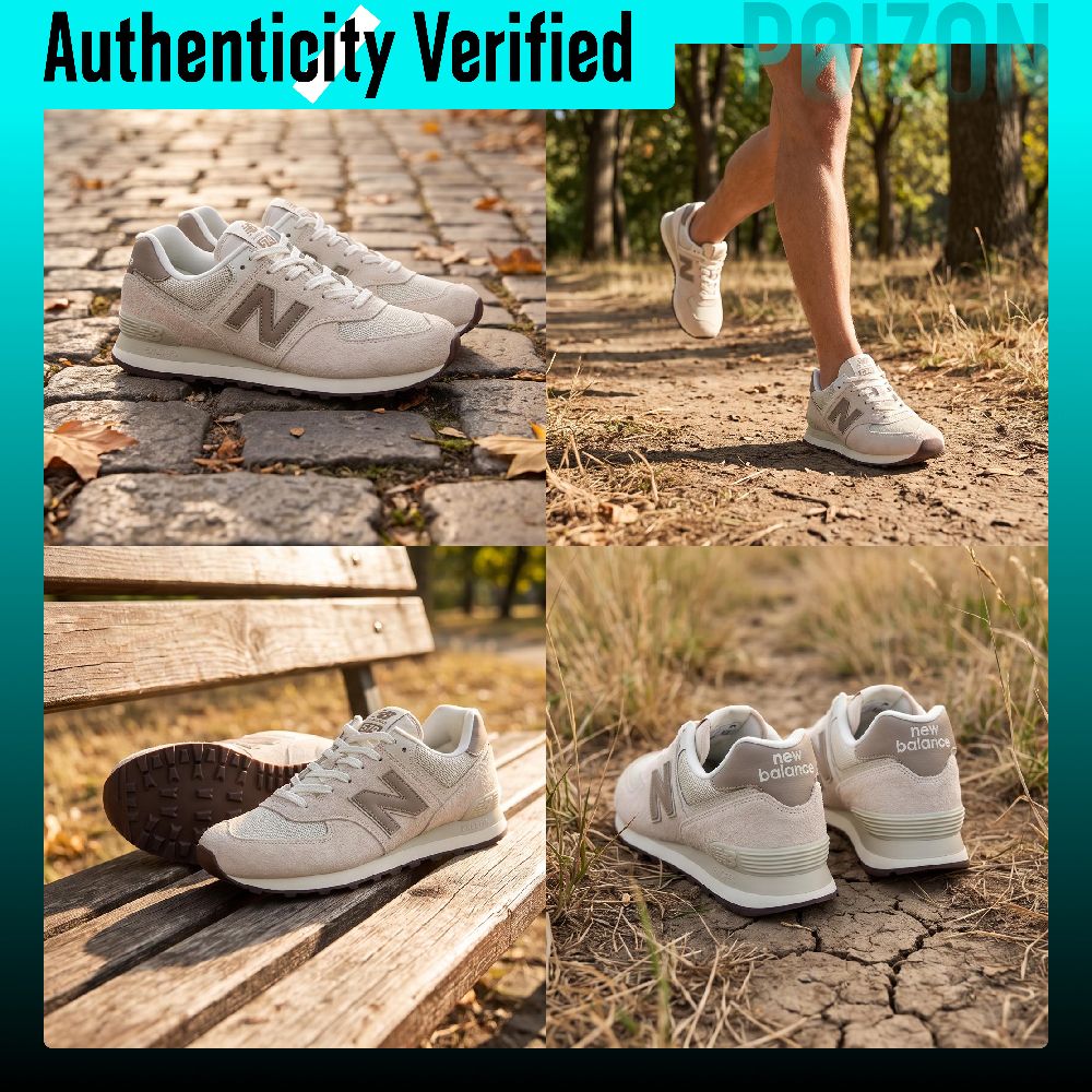 ニューバランス NB 574 通気性ランニングシューズ ユニ - New Balance Shoes 574 のレビューと価格