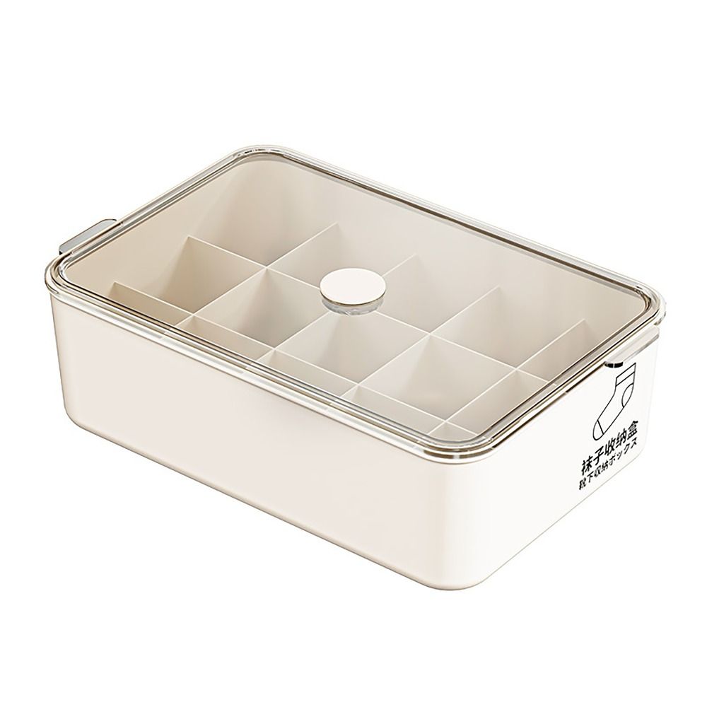 10/15グリッド下着収納ボックス（カバーケース付き）分類用 - Sock Organizer Tray のレビューと価格
